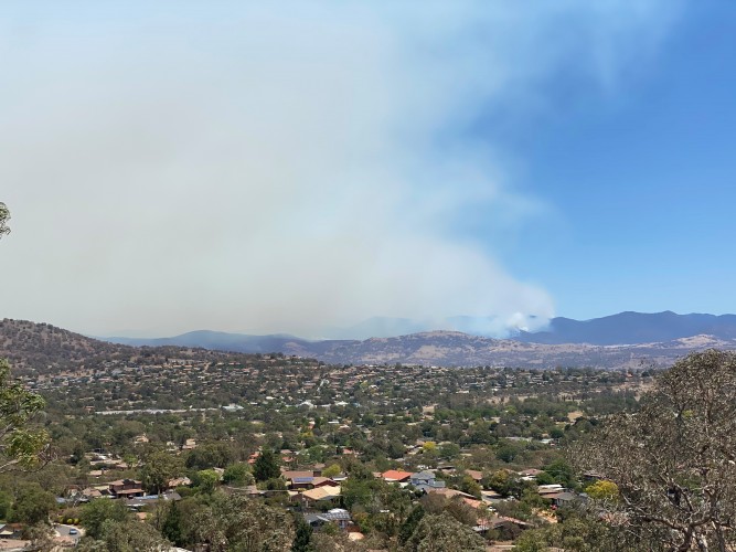 smoke in canberra